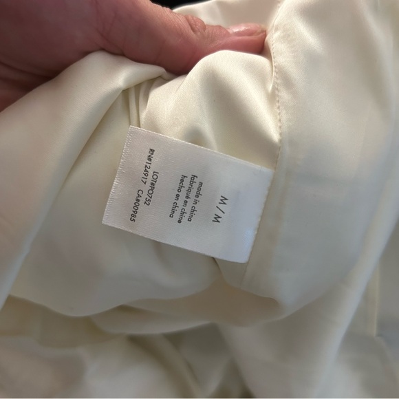 NWT We wore what white dress Cut Out Midi in Whisper White size medium! - Picture 16 of 16